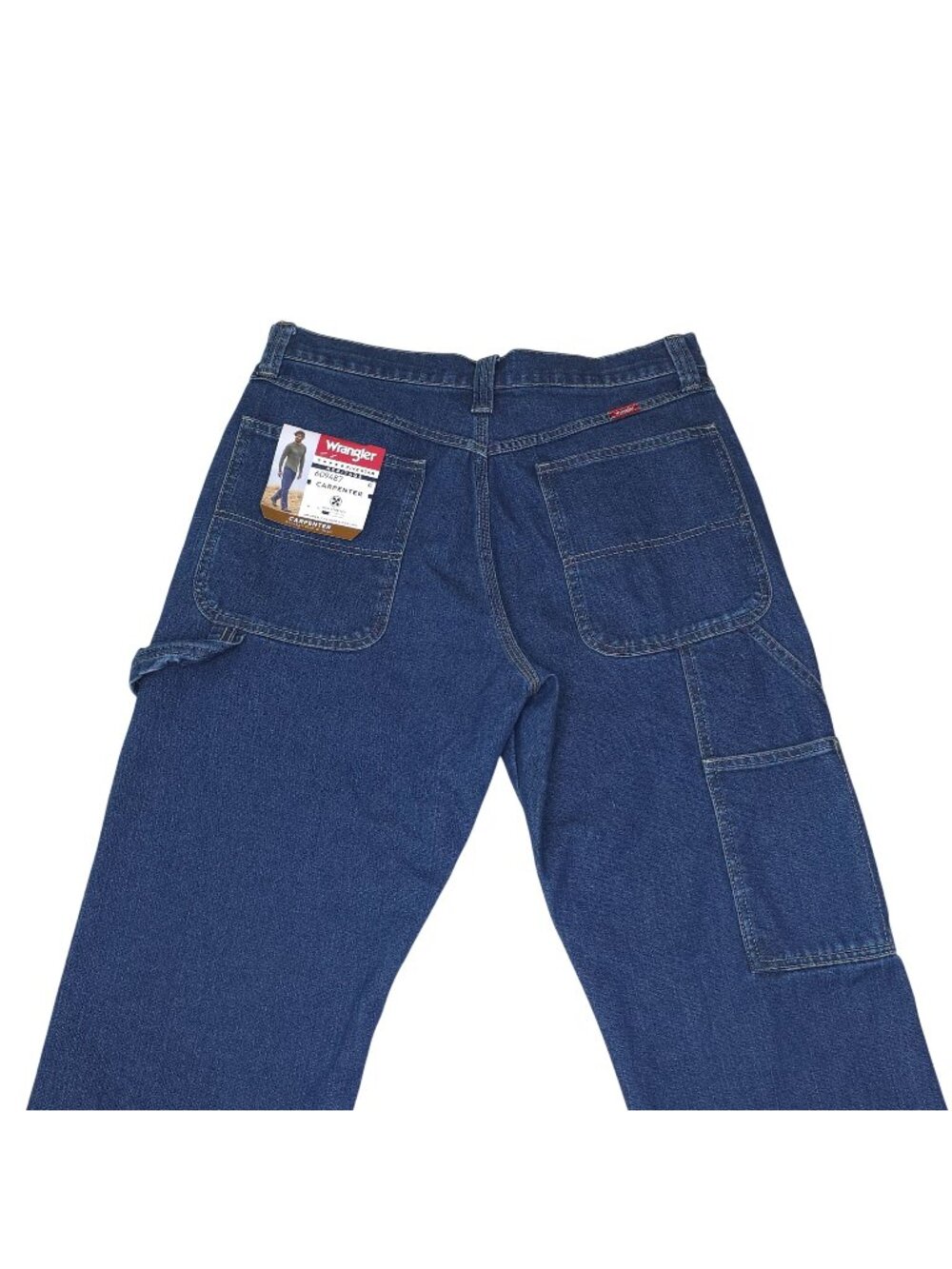 Wrangler Mens Carpenter Jeans Relaxed Fit Low Stretch 32x34 Heritage Five Star